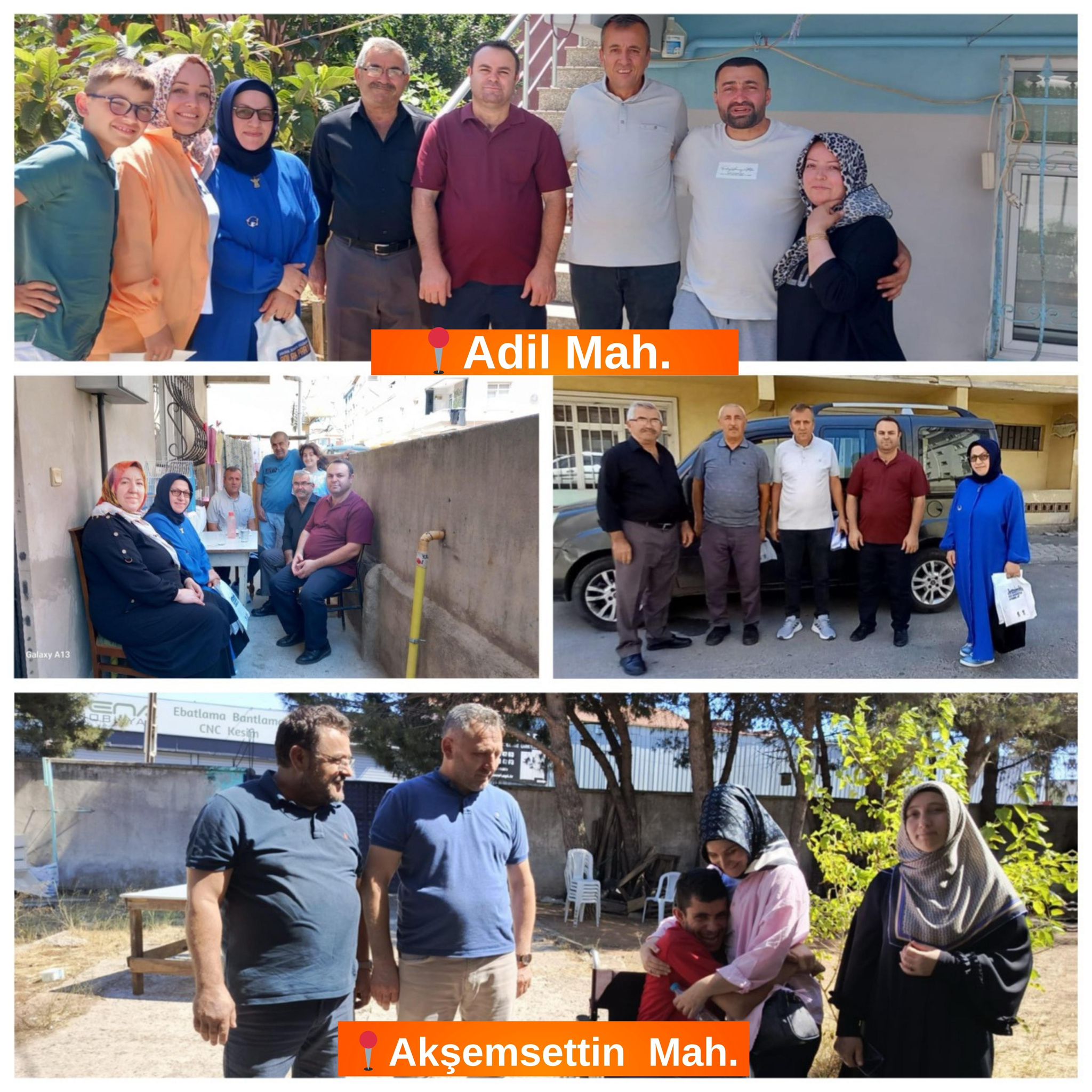 Sultanbeyli’de 15 Mahallede Eş Zamanlı Üye Ziyaretleri Gerçekleştirildi