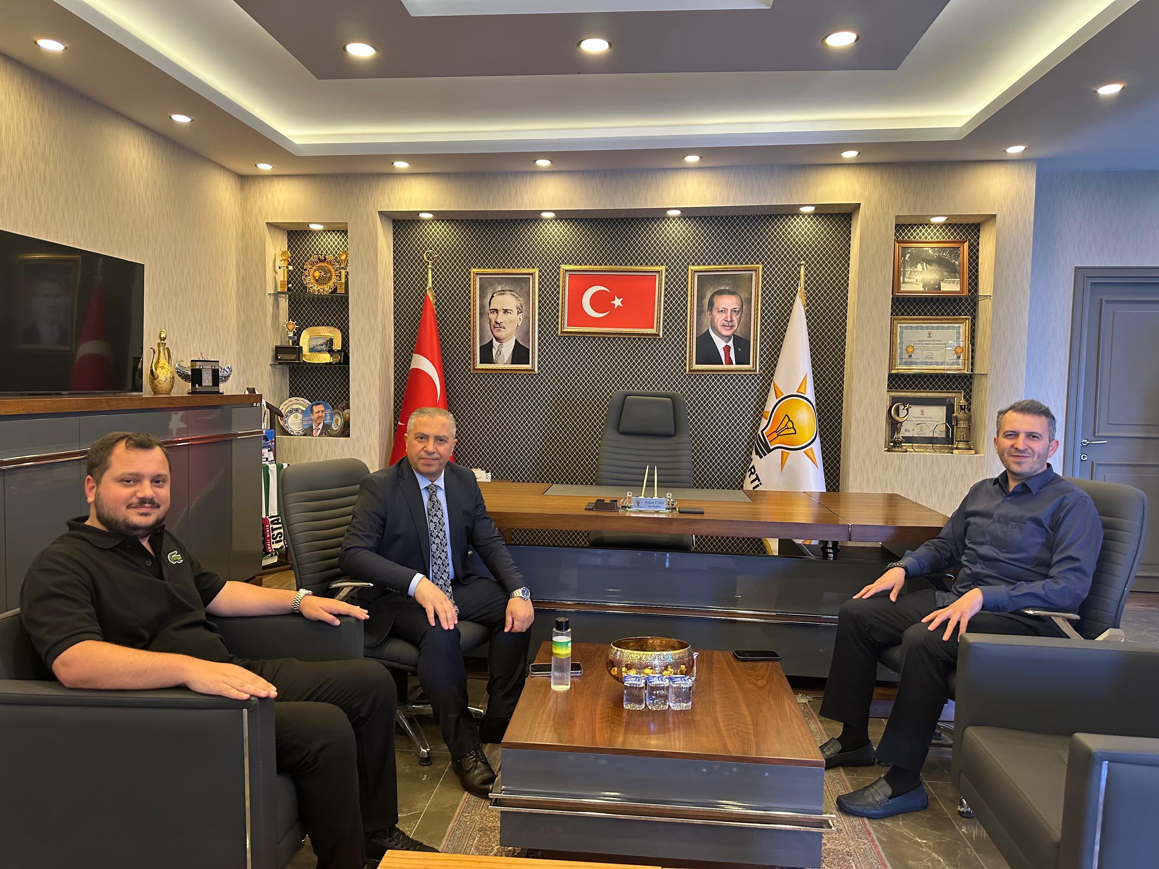 İlçemize Yapılan Ziyaretler Devam Ediyor