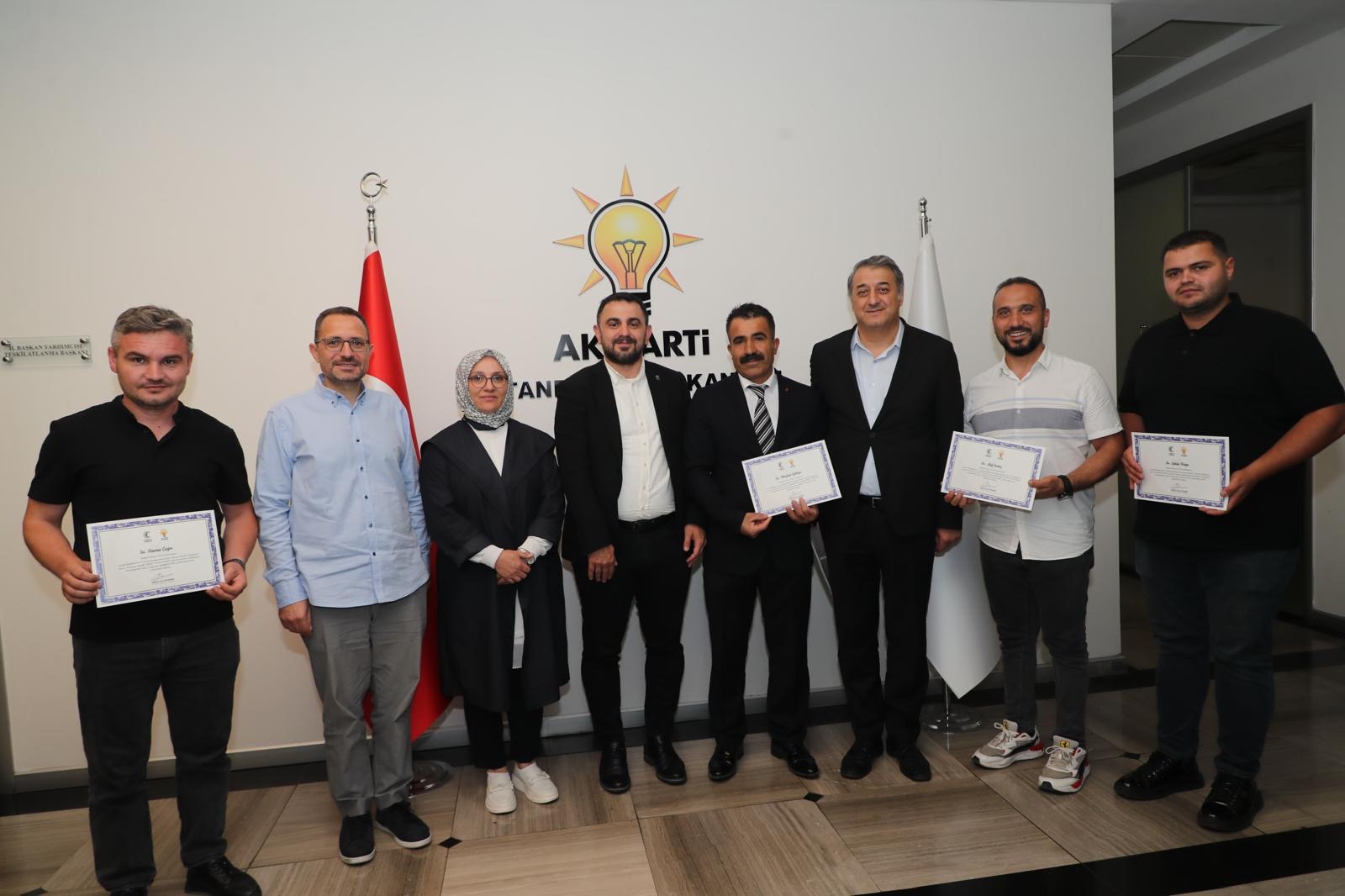 Yeni Mahalle Başkanlarımıza Başarılar Dileriz