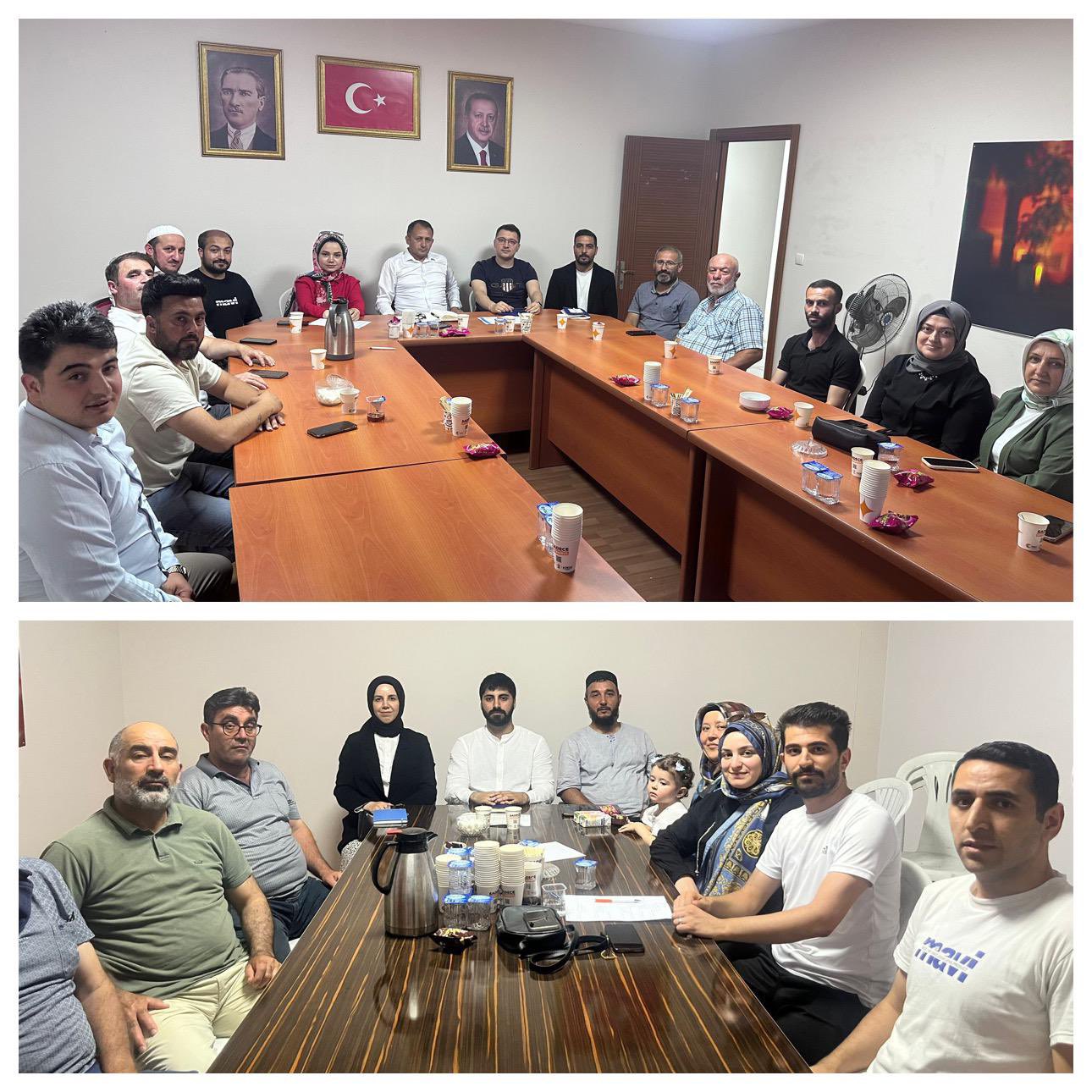 Mahalle toplantılarımız halkla aramızdaki gönül köprüsüdür.