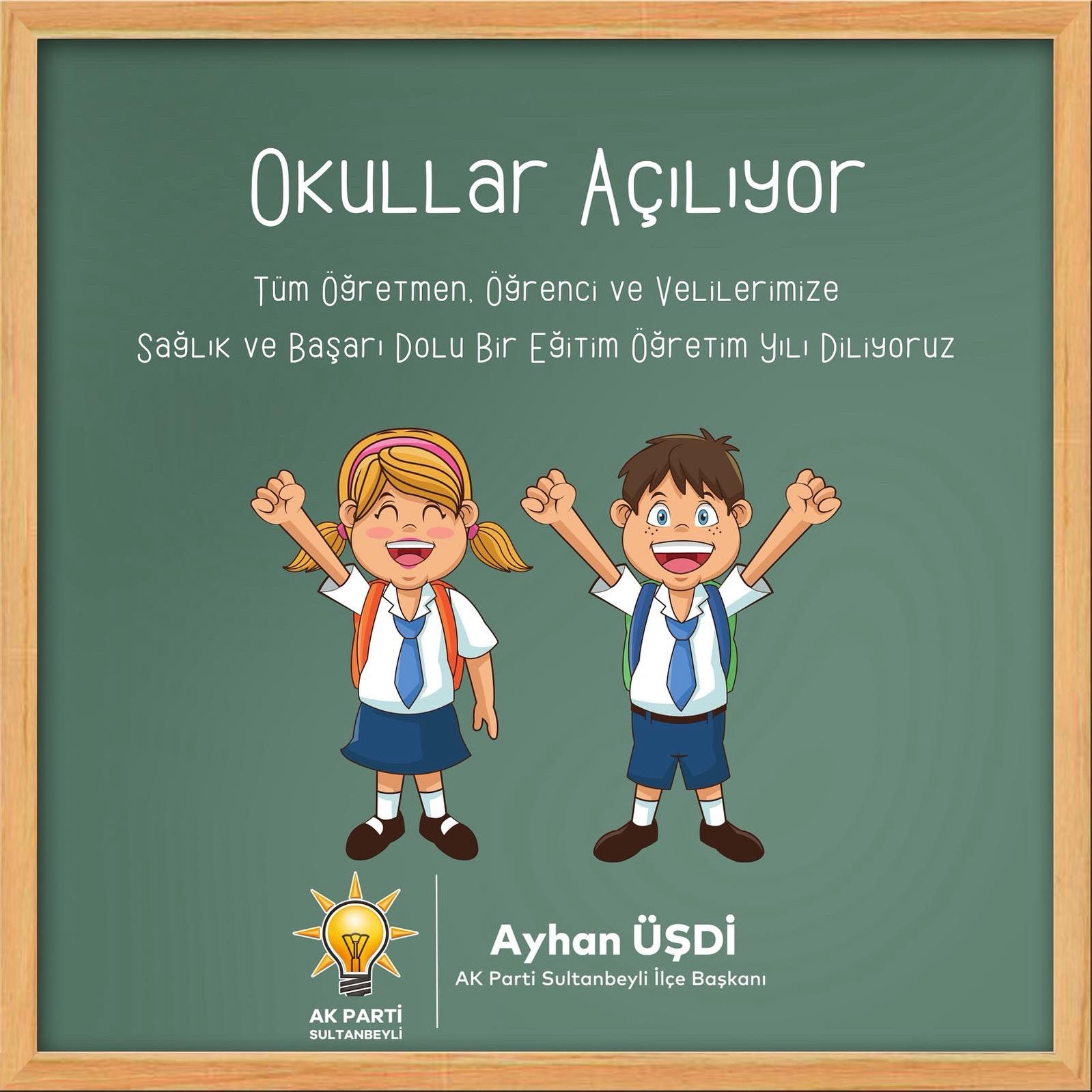 Yeni Eğitim Öğretim Yılı Hayırlı Olsun