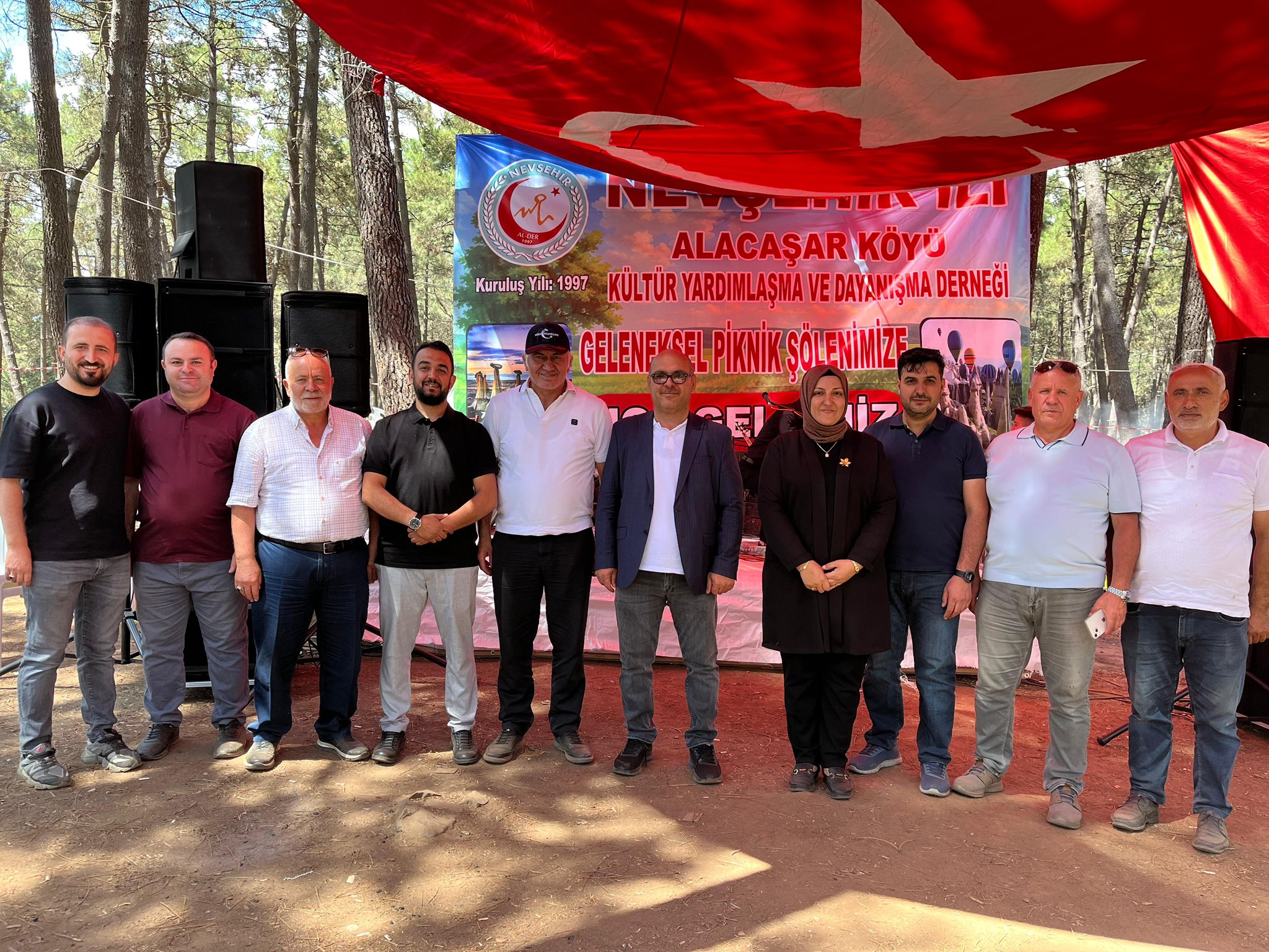 Nevşehir Alacaşar Köyü Derneği Piknik Programına Katılım Sağladık