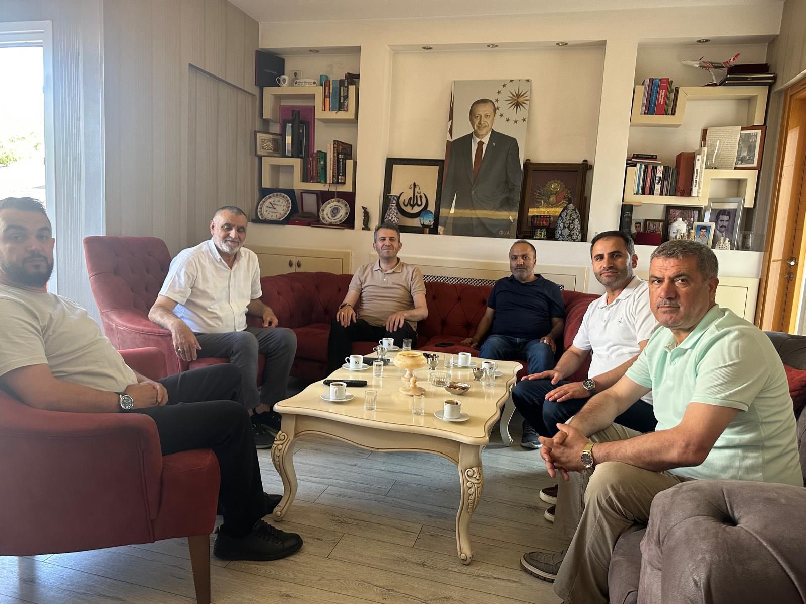 Kutsal Topraklardan Dönen İsmail Keskin’e Nezaket Ziyareti